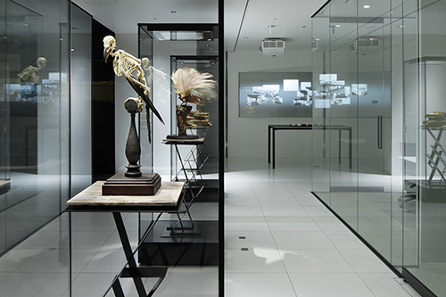 丹青社本社に設置されている「モバイルミュージアム」